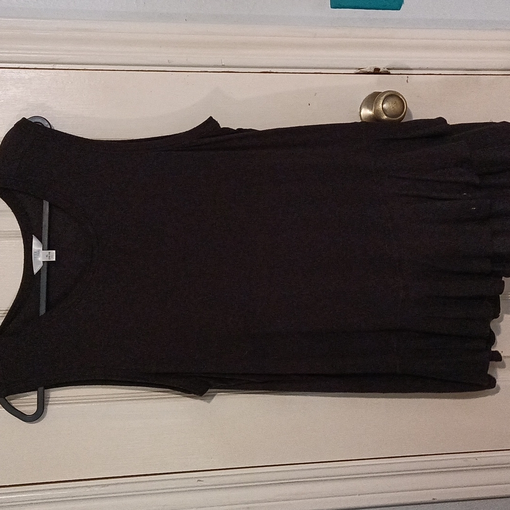 Plain Black tank top